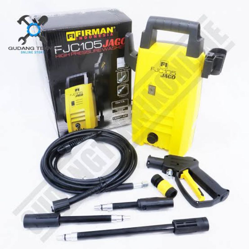 ALAT MESIN CUCI STEAM MOTOR MOBIL JET CLEANER FIRMAN FJC105