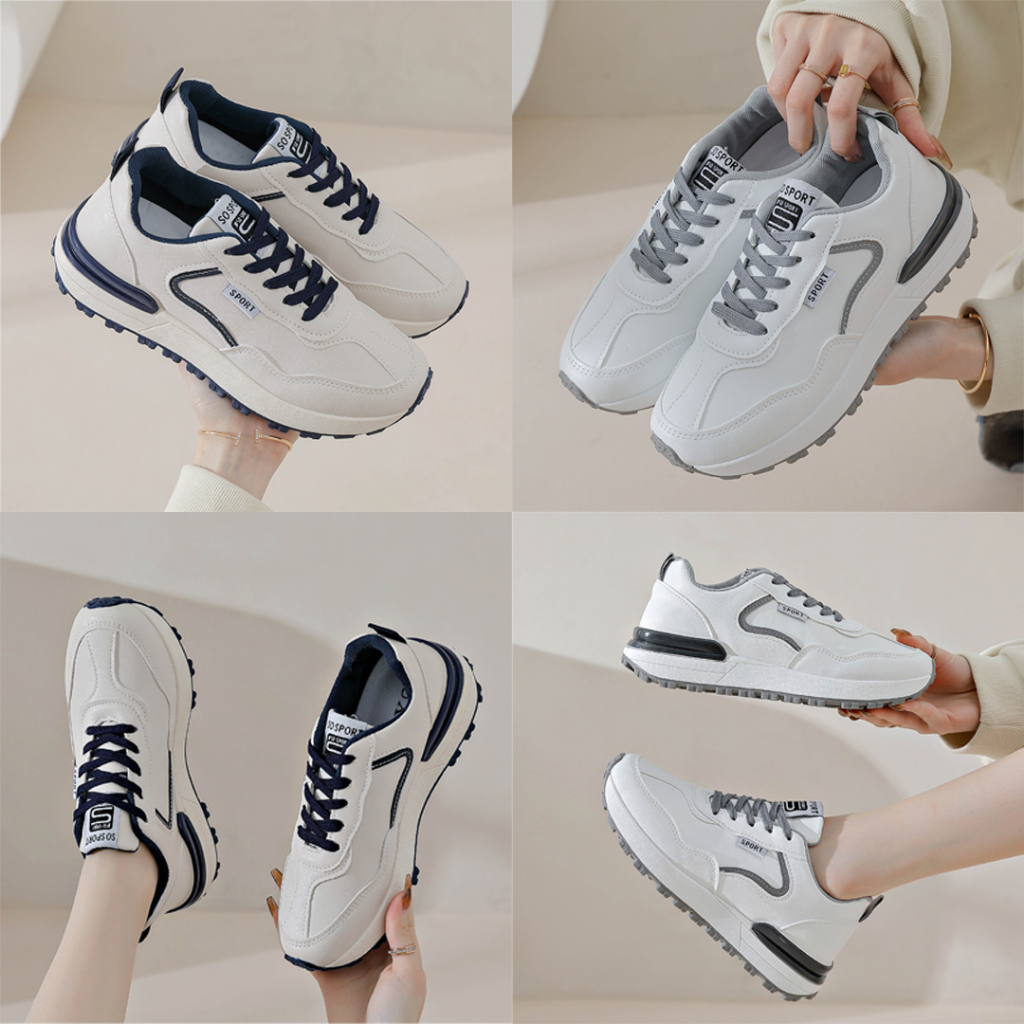 Dokter Sepatu Import - Sepatu Sneakers Wanita Sport Shoes Import Premium Quality 3081 - Free Kotak Sepatu!!! Sale!!!