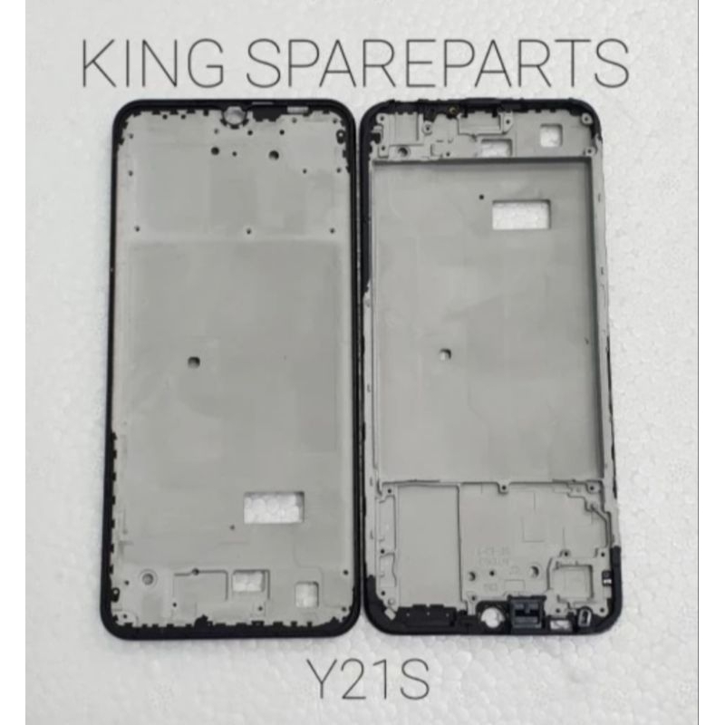 FRAME DUDUKAN LCD TULANG TENGAH VIVO Y21 2021 Y21S