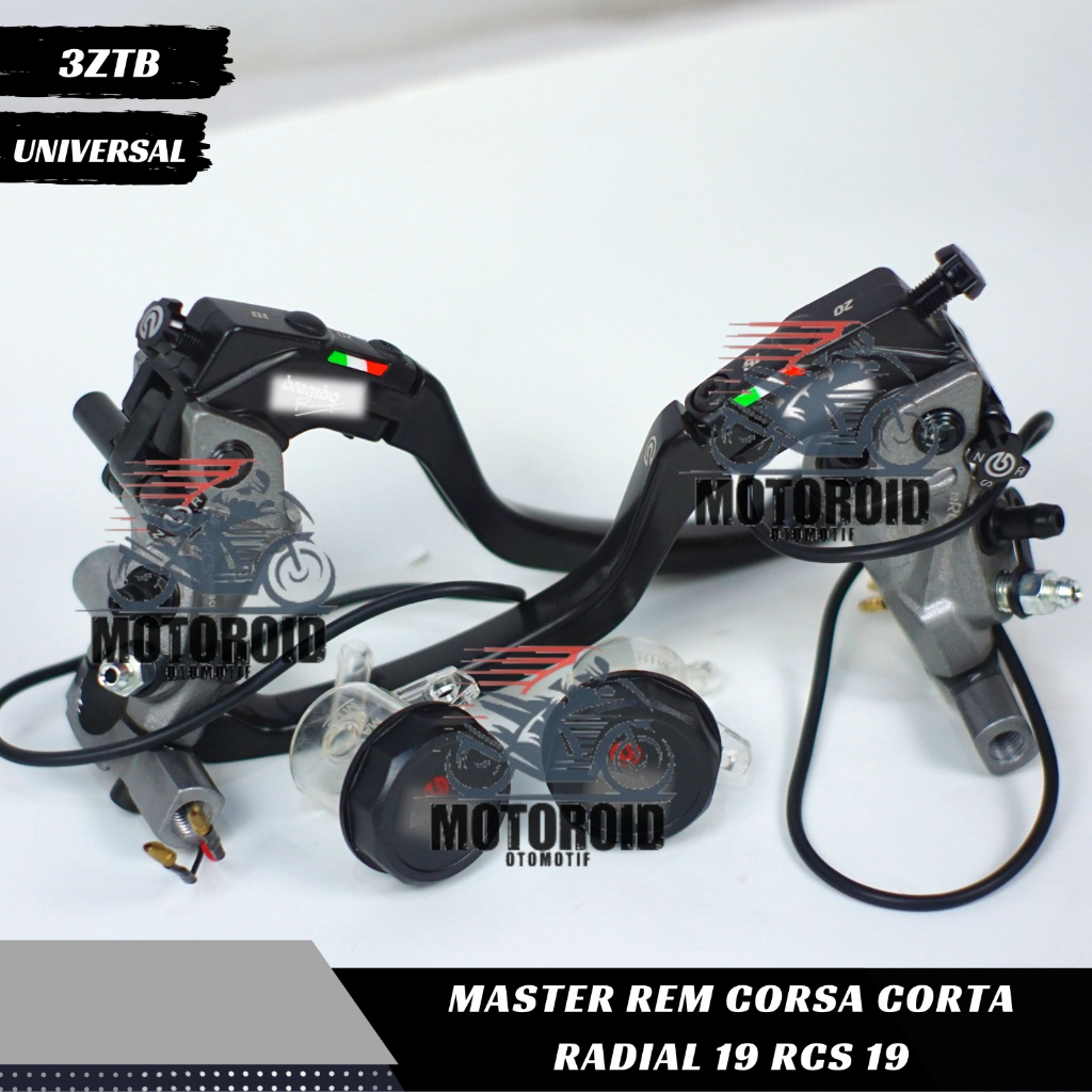 Tabung Mini Full Cnc Radial Rcs 3ZTB Master Rem Double