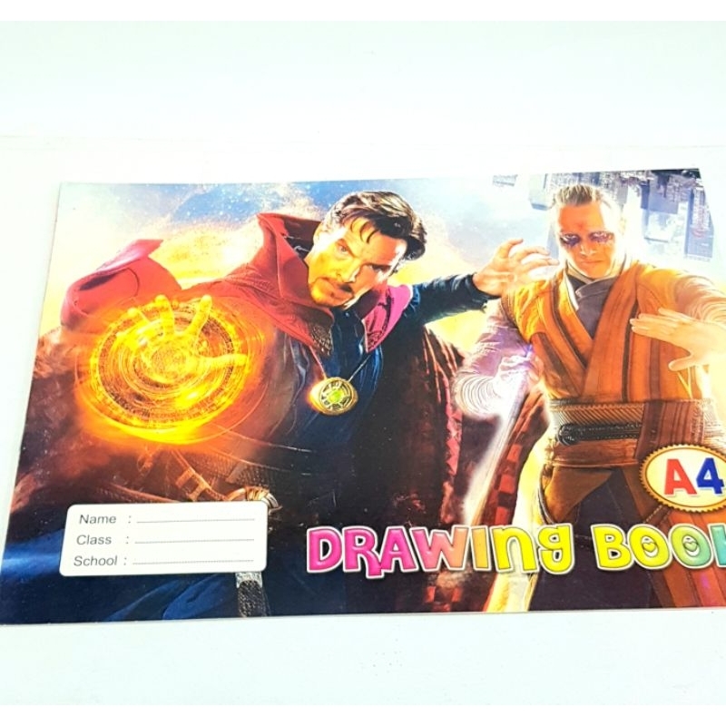 

Buku Gambar/Drawing Book A4 Karakter Doctor Strange