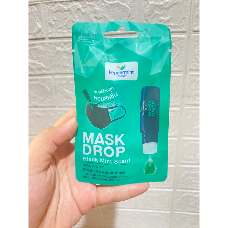 PEPPERMINT FIELD MASK DROP BLACK MINT SCENT