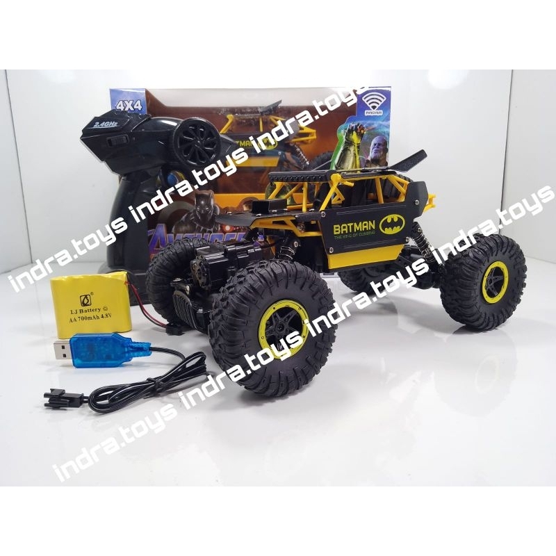 RC 1:16 2.4Ghz Mobil Remote Control Offroad 4x4 Rock Crawler Besar RDR 1058