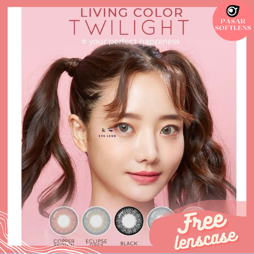 SOFTLENS TWILIGHT NORMAL &amp; MINUS (-0.50 S/D -2.50) BY IRISH LAB FREE LENSCASE DIA 14.2 MM / Soflen Soflens Softlen