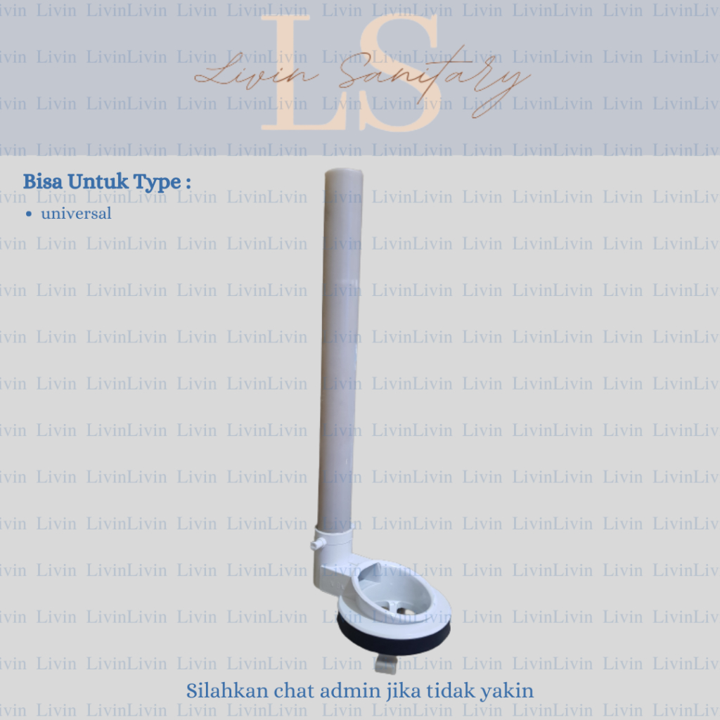 Dalaman Pembilas Kloset Duduk One Piece Flush Manual Anti Bocor & Hemat Air // Flush / Tombol, Engko