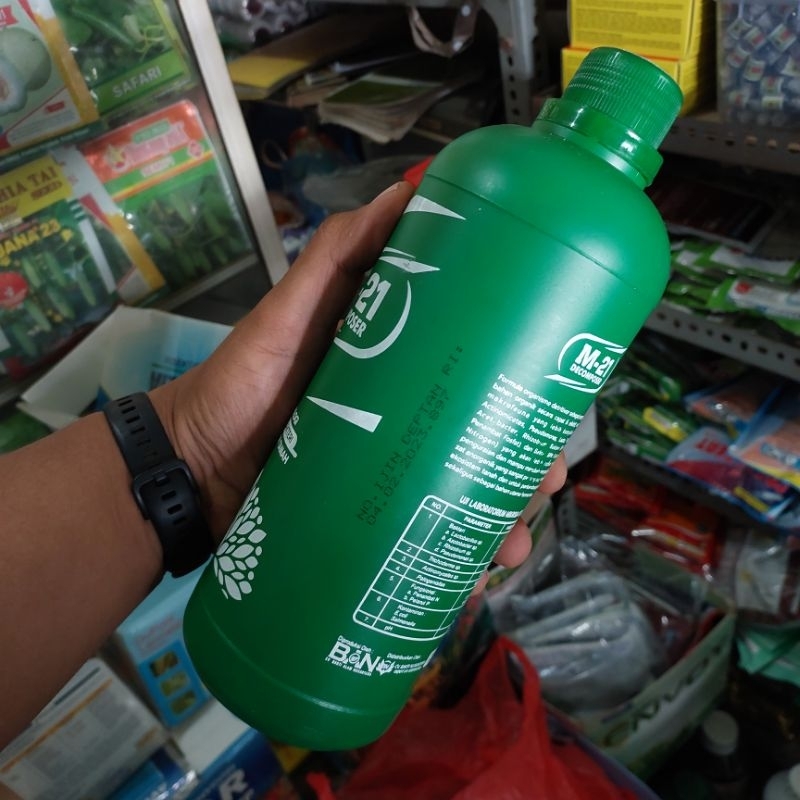 M21 DECOMPOSER 1 LITER TEKNOLOGI MIKROBAKTERI PEMBENAH TANAH