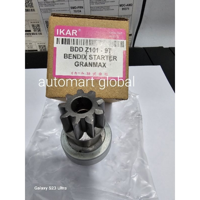 Bendix starter grandmax luxio 8t 9t