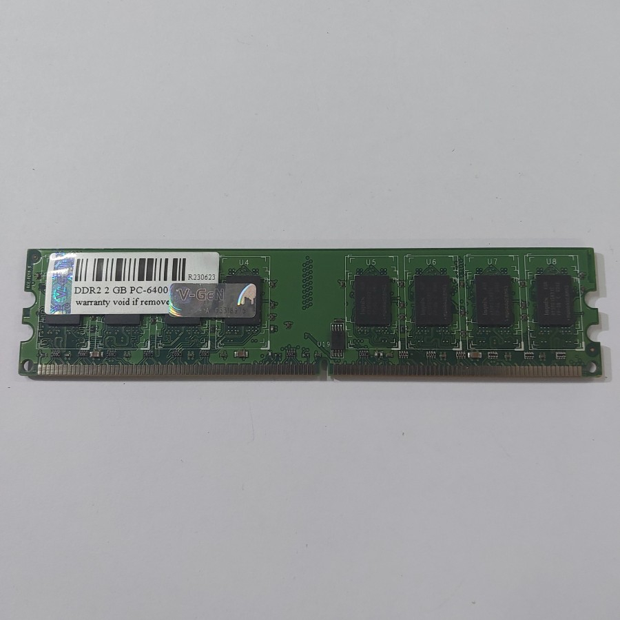 ram memori longdim ddr2 2gb 6400 vgen