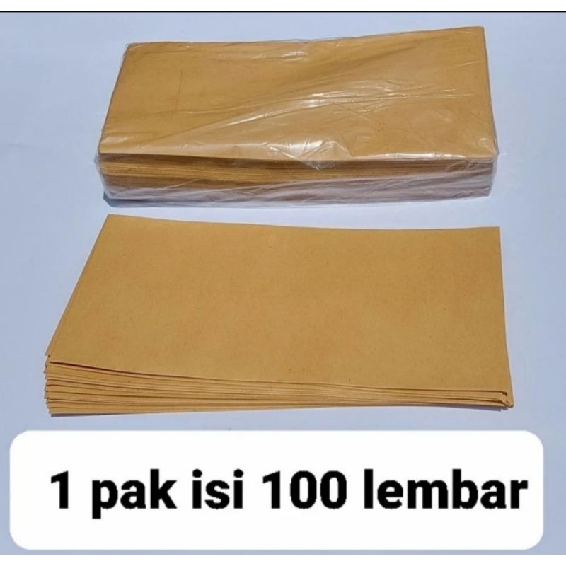 

Amplop coklat Kabinet (1pak/100lembar) 11*24cm