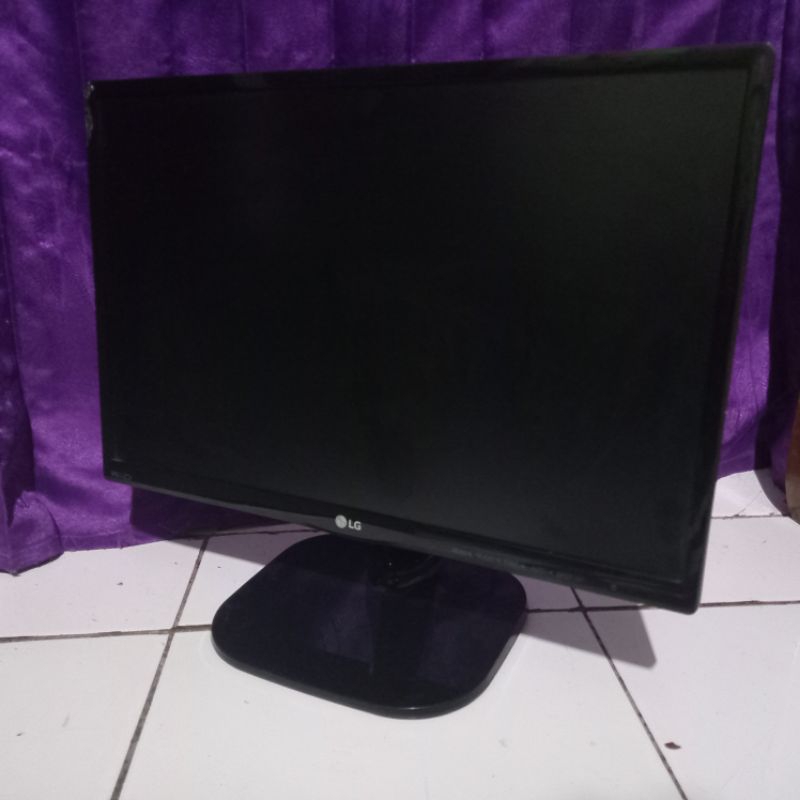 LED MONITOR PC KOMPUTER CCTV GAMING 20 INCH WIDE LG IPS GARANSI