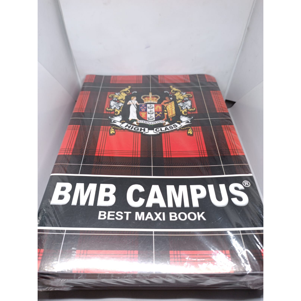 BUKU TULIS GARIS 36 HALAMAN MAXI CAMPUS UKURAN BOXY B5 MEREK BMB CAMPUS 1 PAK ISI 10 PCS