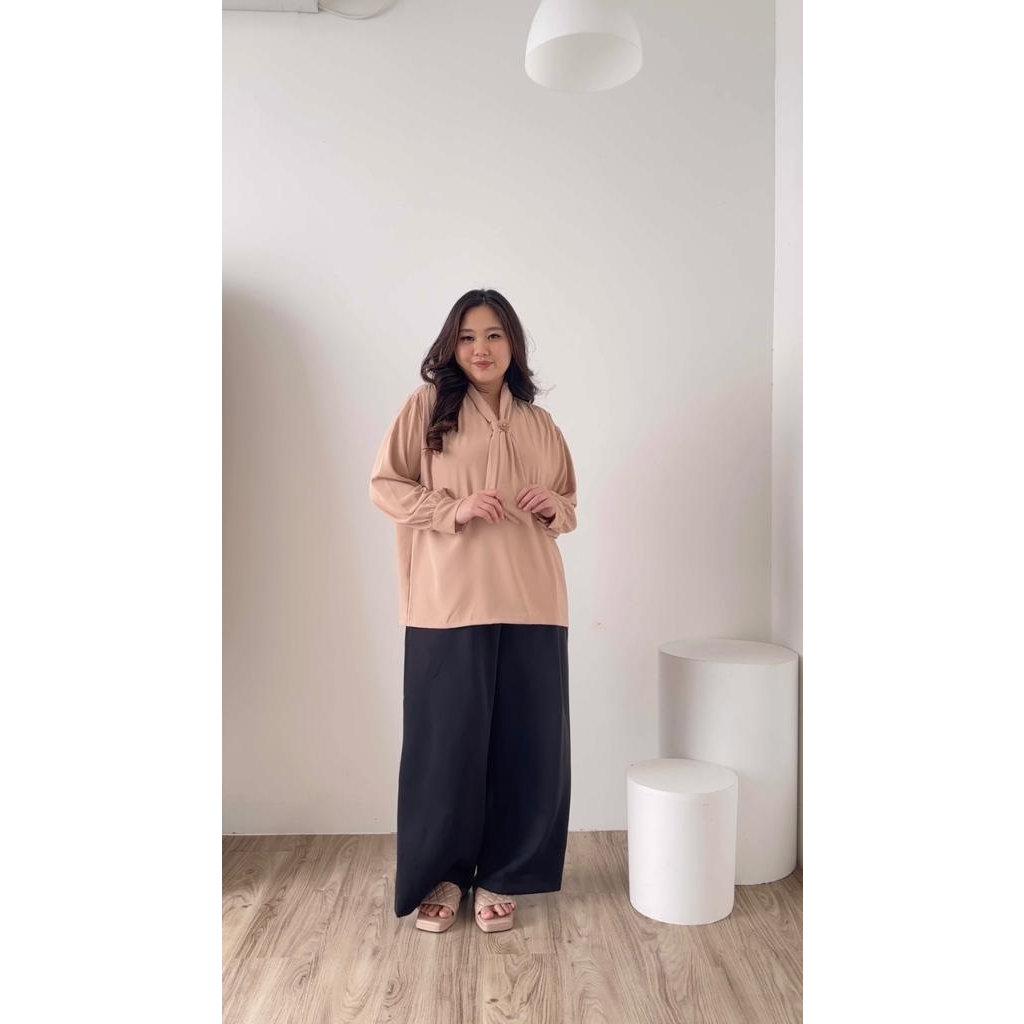 BIGWELL SELENA BLOUSE - ATASAN WANITA JUMBO - ATASAN BIGSIZE