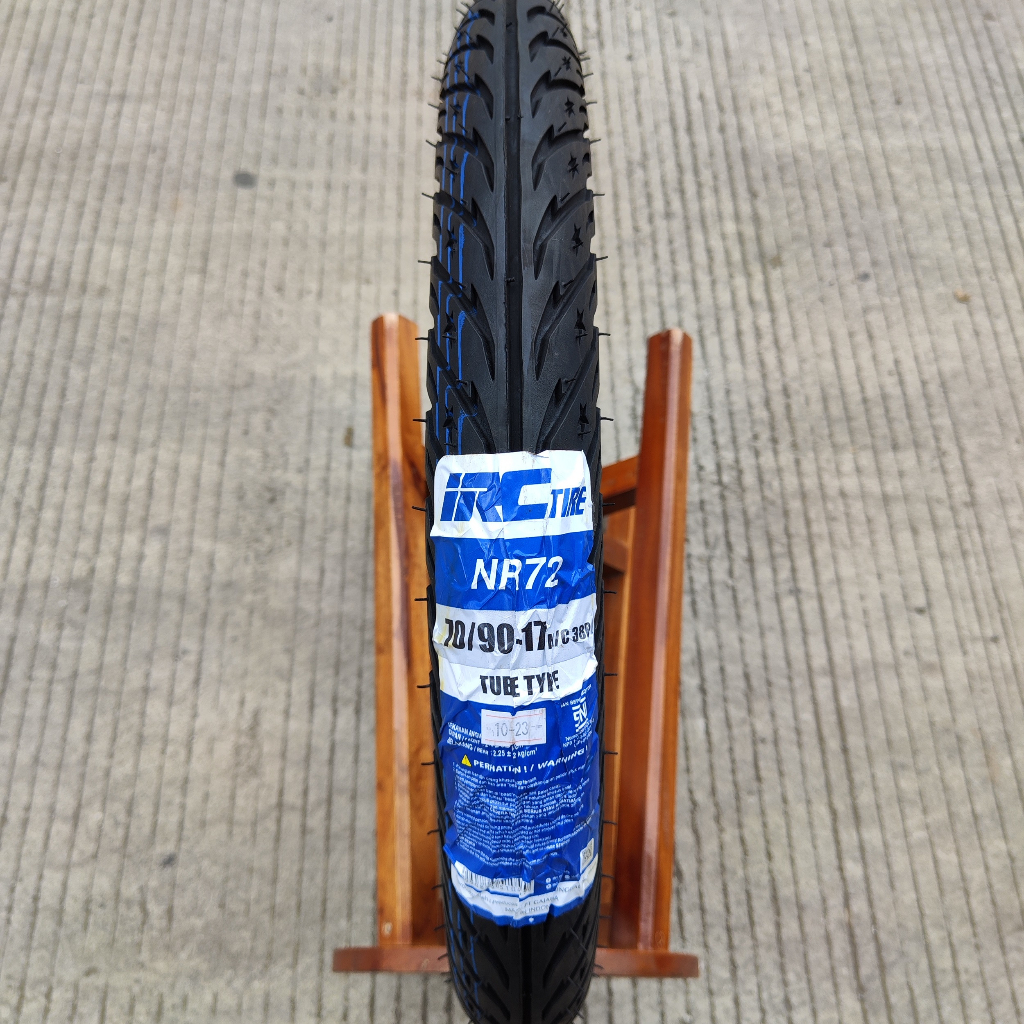 Ban motor bebek IRC NR72 70 90 17 supra revo tubetype