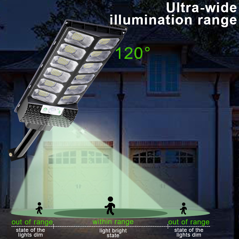 QH 1200W Lampu Jalan Tenaga Matahari/Garansi 5 Tahun/Lampu Solar Cell/Tenaga Surya LAMPU JALAN/Solar
