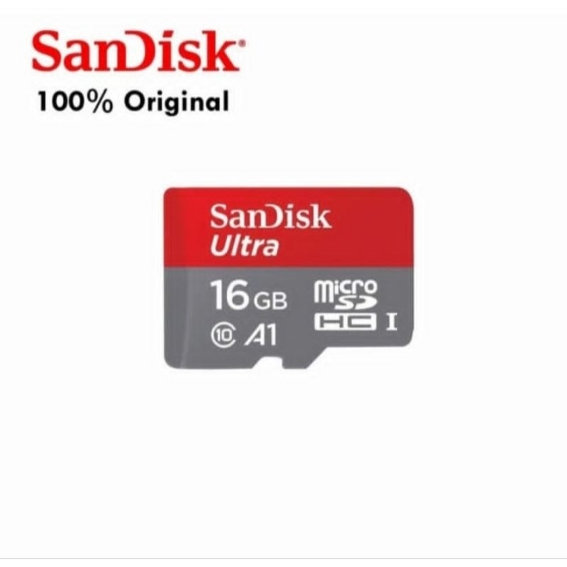 SANDISK MICROSD 16GB 98MBPS CLASS 10 MICRO SD 16 GB 98MB/S ORIGINAL