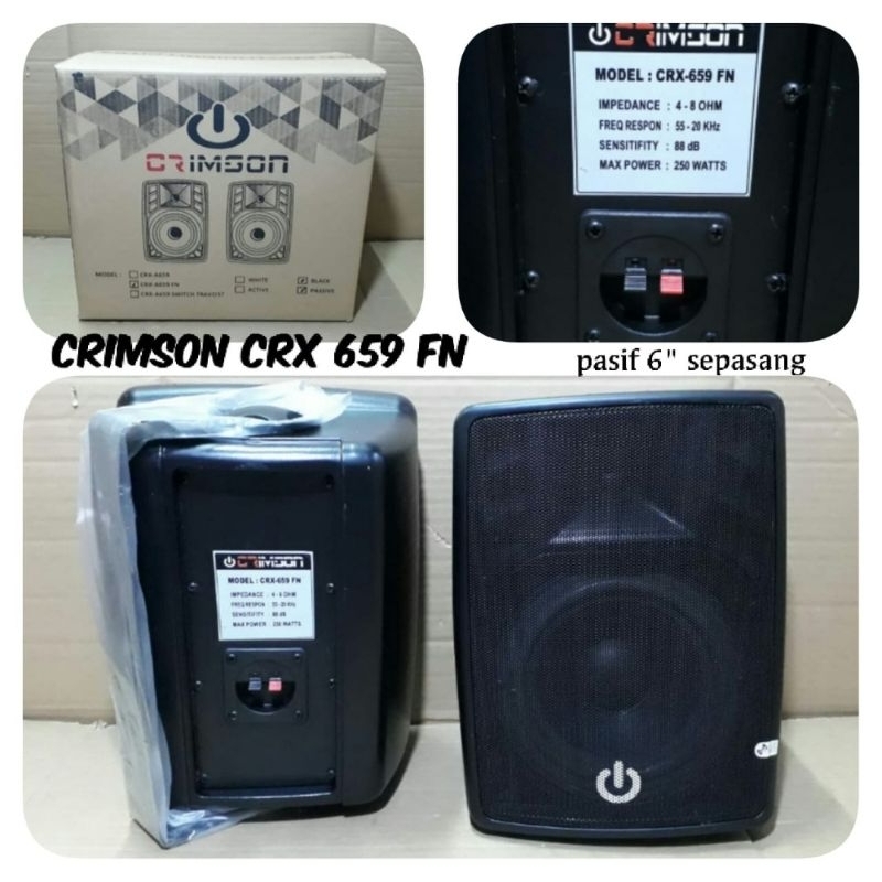 Speaker Pasif Crimson 6 inch original