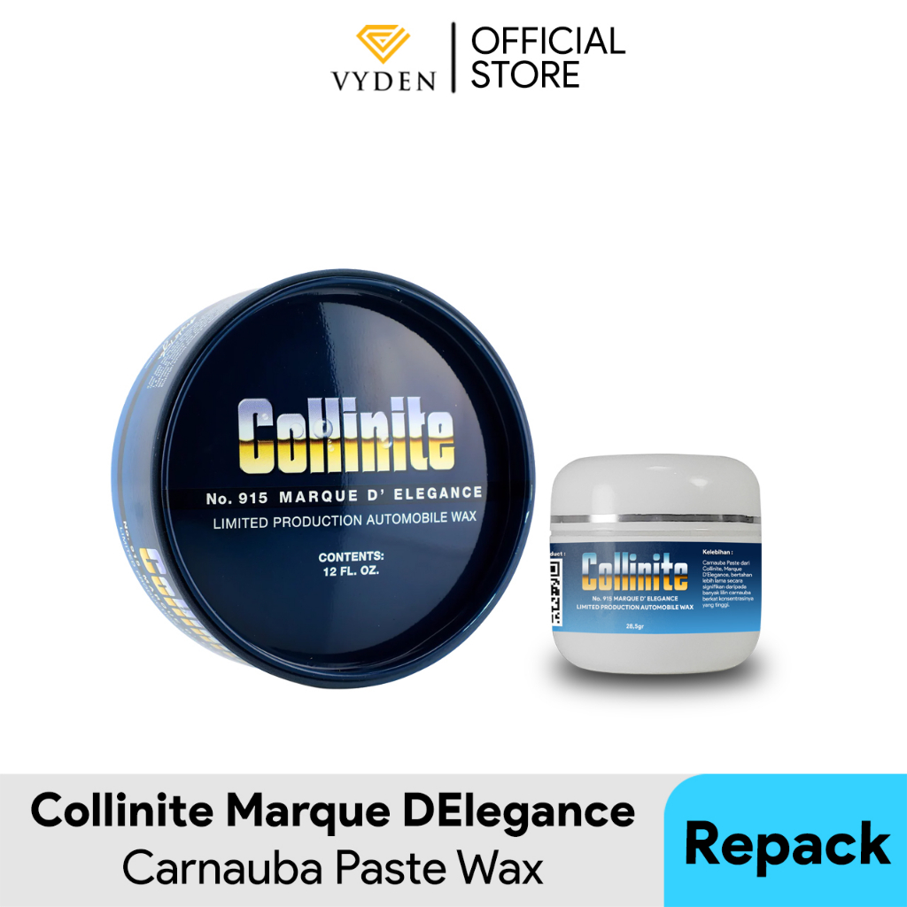 Collinite Marque D Elegance Carnauba Paste Wax 915 28,5 gr Awet 6 Bulan MURAH