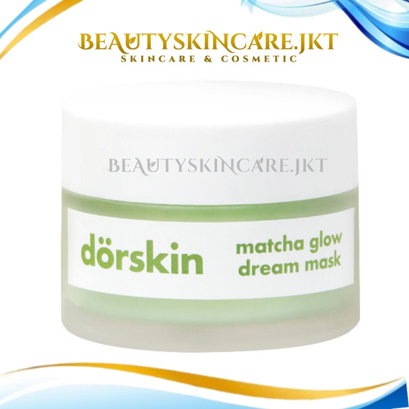 Dorskin Moisturizer Matcha Glow Dream Sleeping Mask Brightening Masker