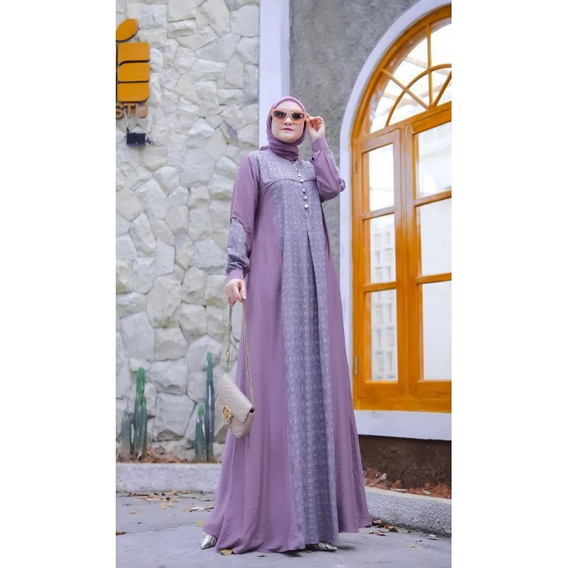 gamis manda dress by brainly bee