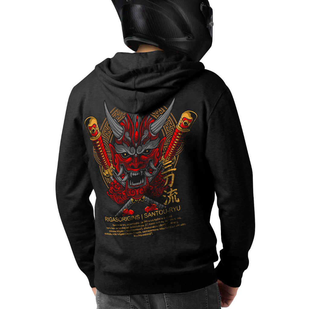 Sweater Hoodie Rigas Origin Size M - L - XL - XXL Bisa COD