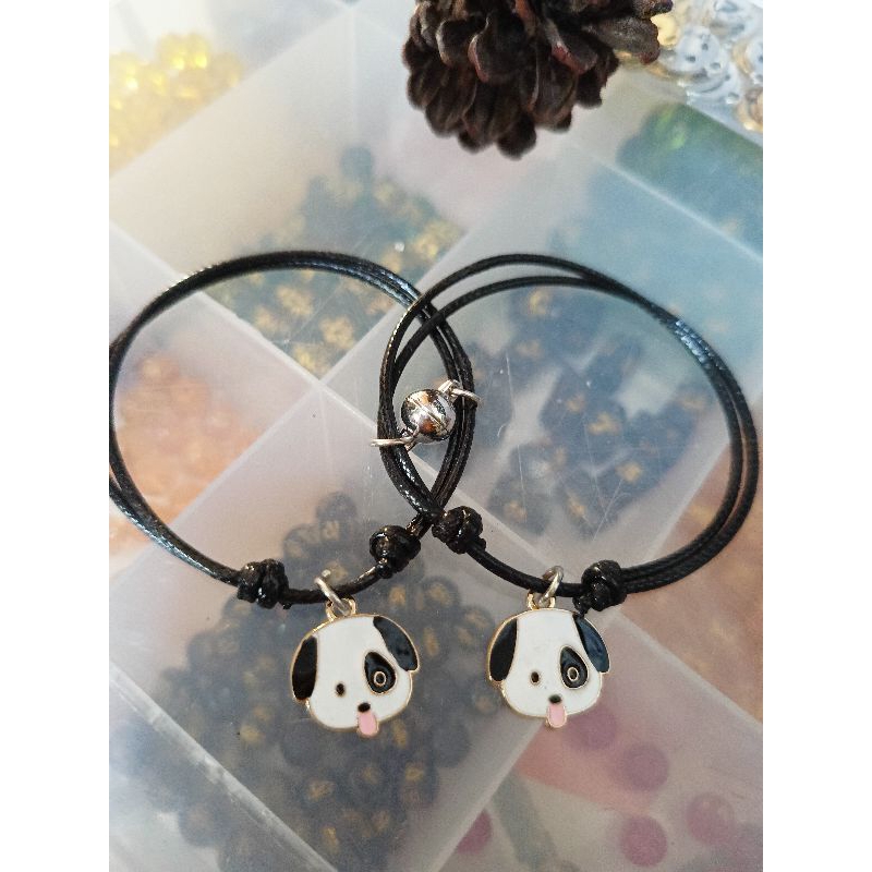 GELANG COUPLE MAGNET LIONTIN ANJING