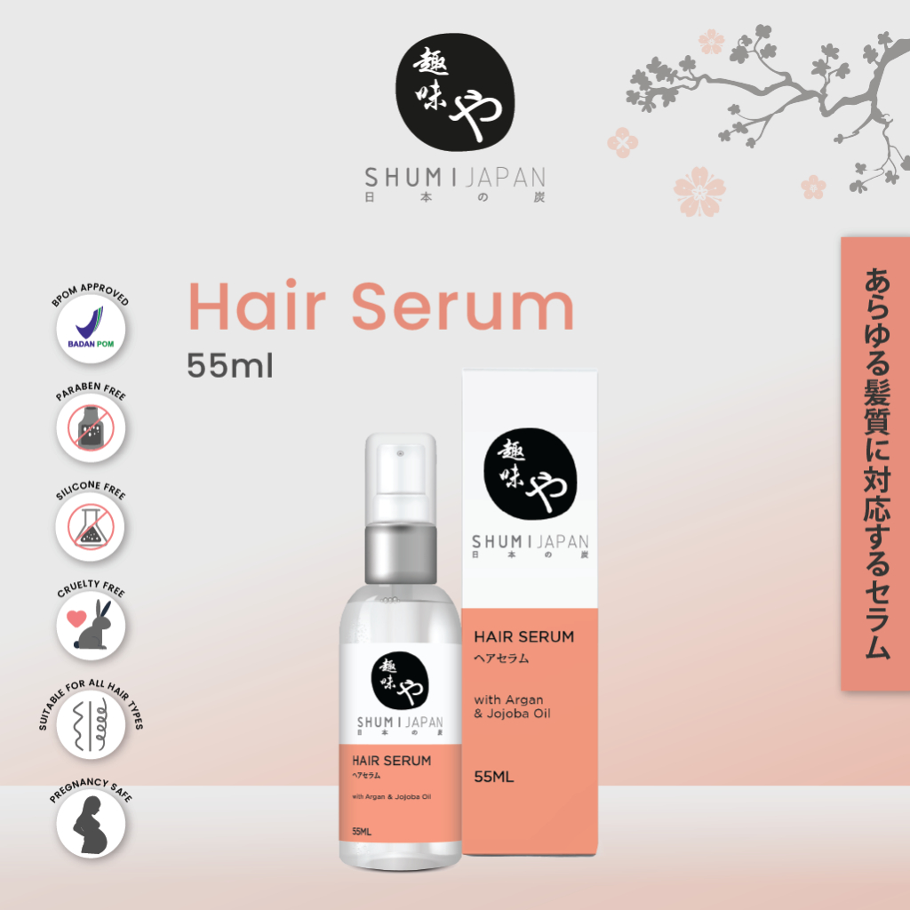 [BPOM] PROMO! SHUMI Japan Hair Serum 55ml Serum Rambut / Treatment / Haircare