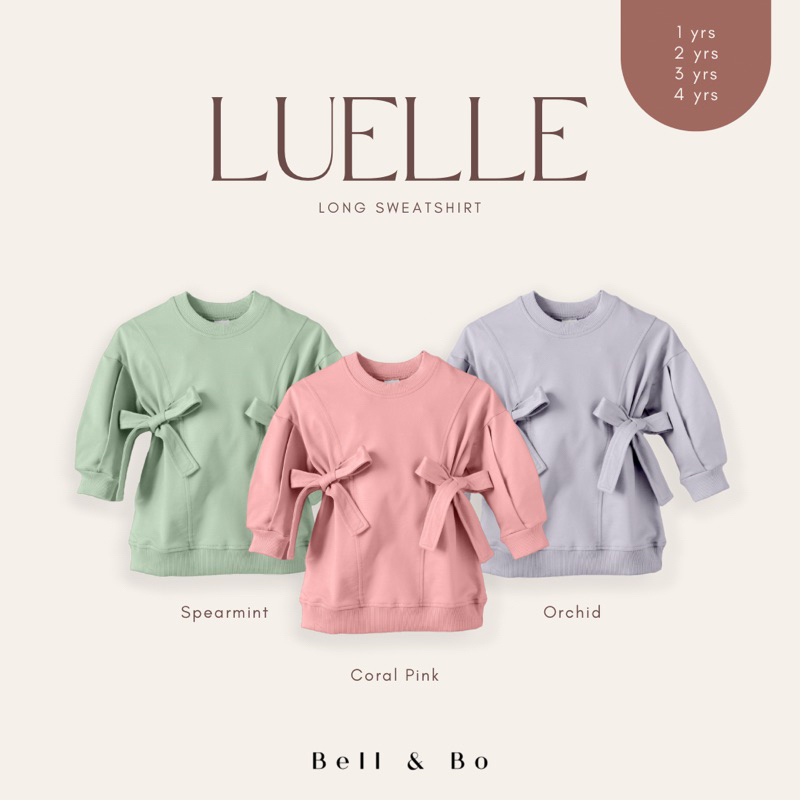 BELL &amp; BO Luelle Long Sweatshirt / Sweater Anak 1-4thn