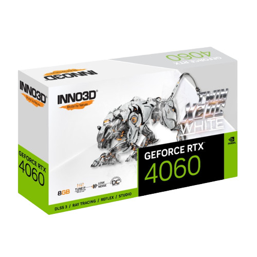 INNO3D GEFORCE RTX 4060 TWIN X2 OC 8GB WHITE GDDR6