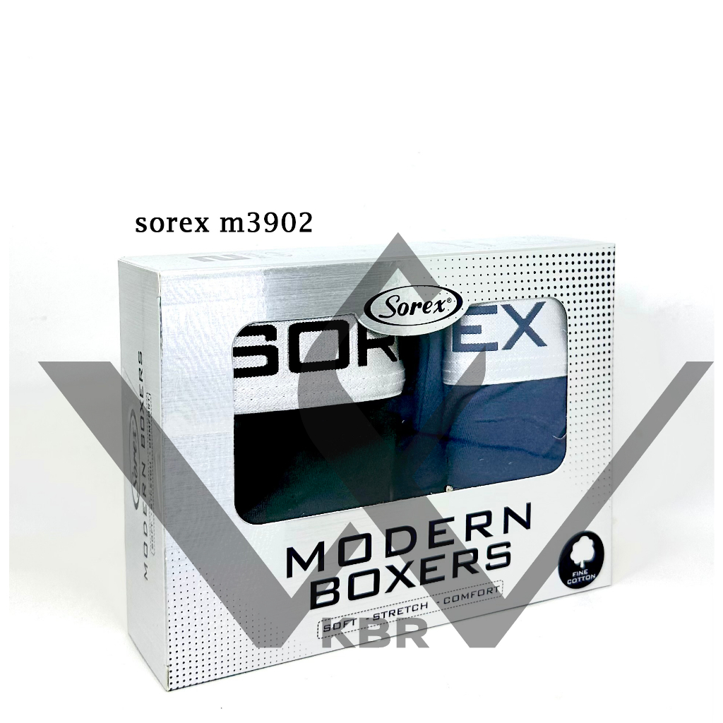 Isi 2 Pcs - Sorex Man CD Boxer Pria LK M 3902 boxer pria / celana dalam pria / dalaman pria /boxer / wf store