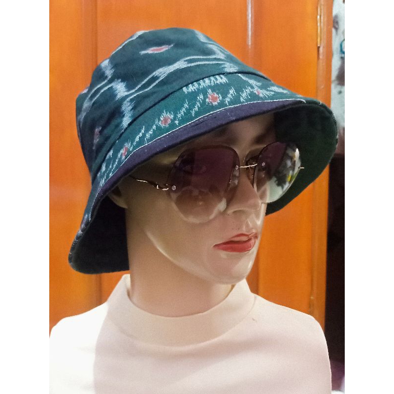 topi tenun etnik tenun goyor asli ATBM bukan printing