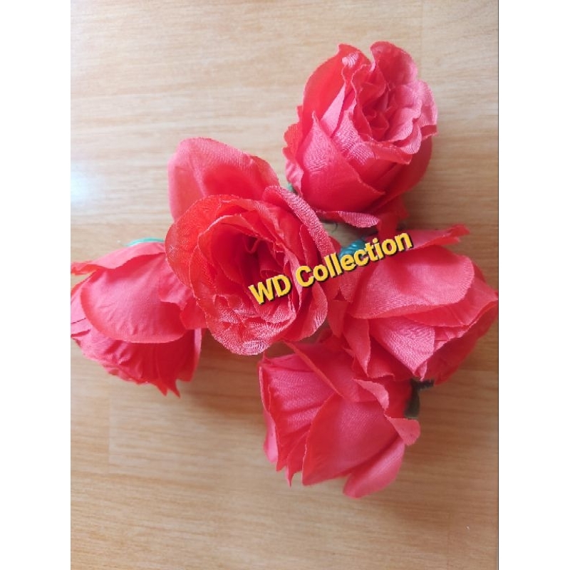 Mawar satuan Diameter 7cm dan Tinggi 7cm