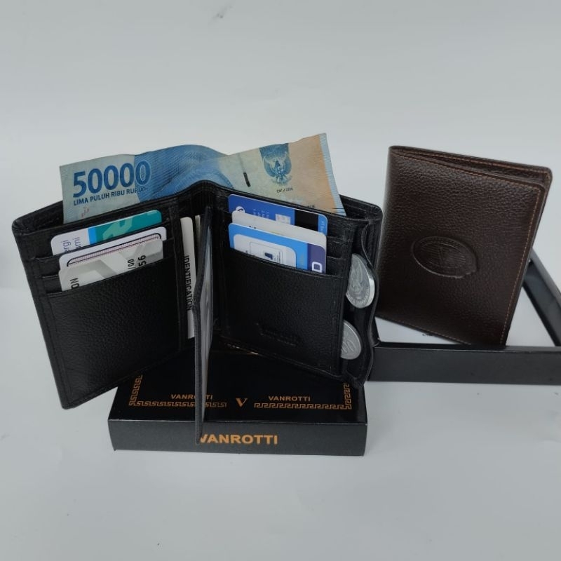 Dompet Asli Kulit Sapi Vrt Kulit Impor premium