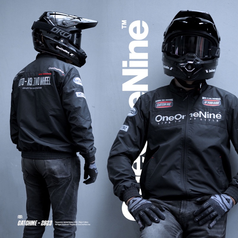 JACKET RACERNINE CATCHME BLACK SERIES ONEONENINE | DABLINMX
