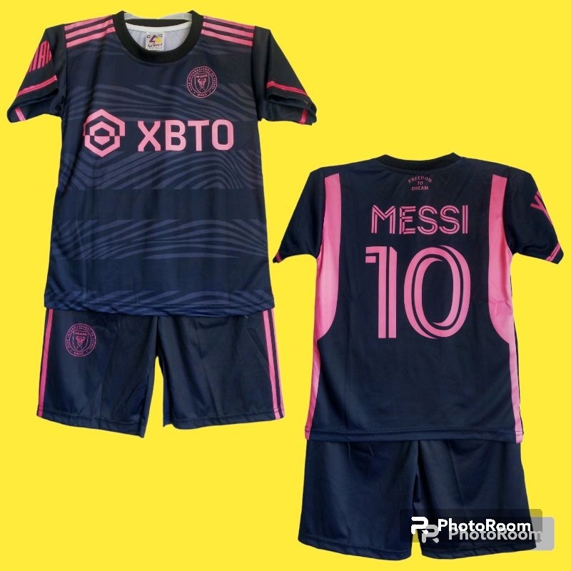 JERSEY INTER MIAMI HOME/SETELAN BAJU ANAK RIKO ,SETELAN ANAK RIKO/SETELAN BAJU ANAK LAKI LAKI