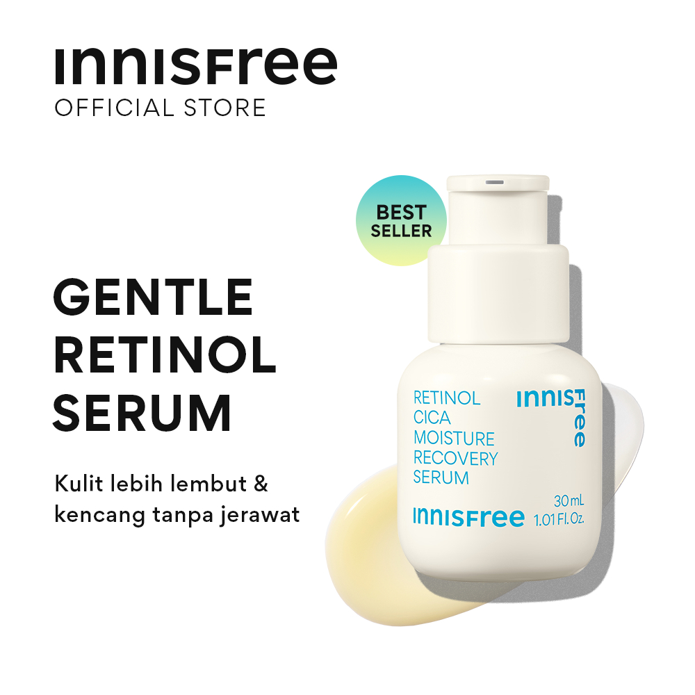 Innisfree Retinol Cica Moisture Recovery Serum 30ml / Acne &amp; Soothing Care Serum