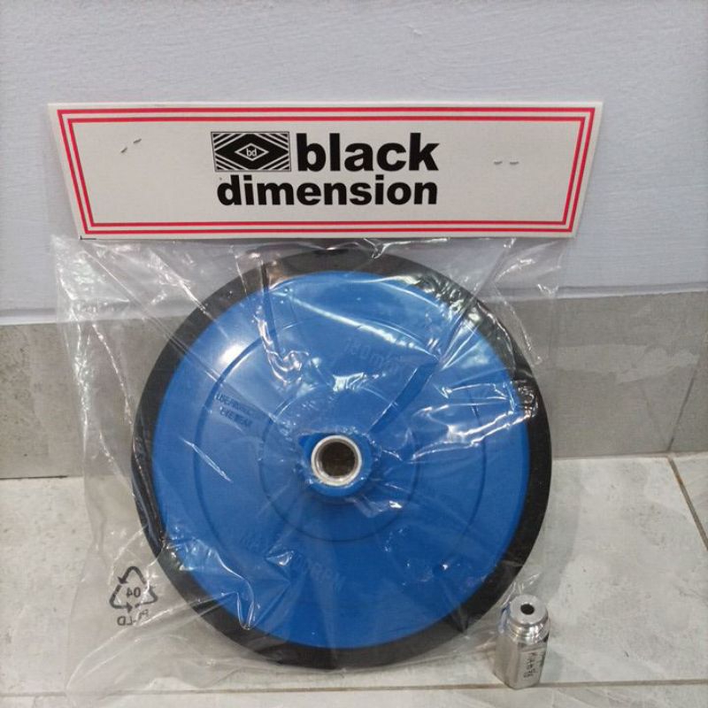 Balck Dimension Rubber Pad Type S 7&quot; + Adaptor