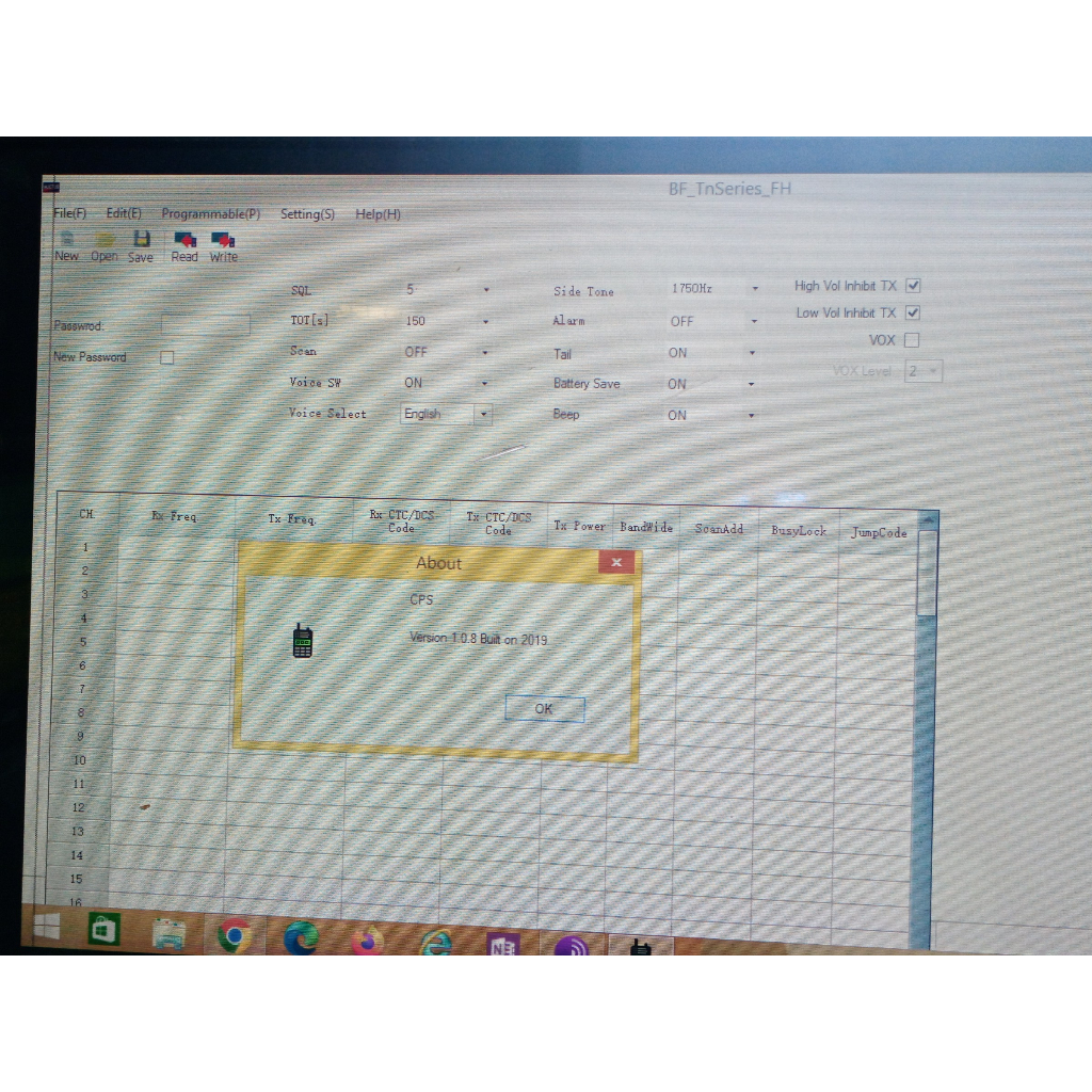 Copy Software Radio HT Mini Slim AUQOZ F8