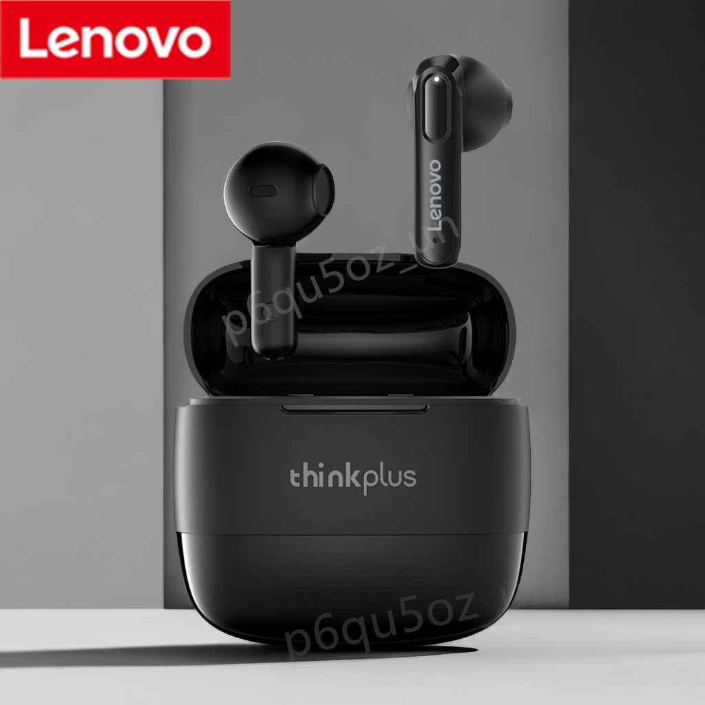 Lenovo XT98 TWS Earphone Bluetooth 5.3 In-Ear HiFi Stereo Nirkabel Tahan Air Olahraga Mini Headset untuk Android/iOS