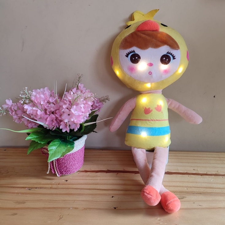 Boneka Metoo Angela LED Princess yelvo tinggi 45cm Berlabel SNI MAINAN ANAK PEREMPUAN