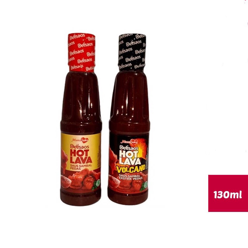 

MamaSuka Delisaos Hot Lava Saos Sambal Pedas 130 Gr