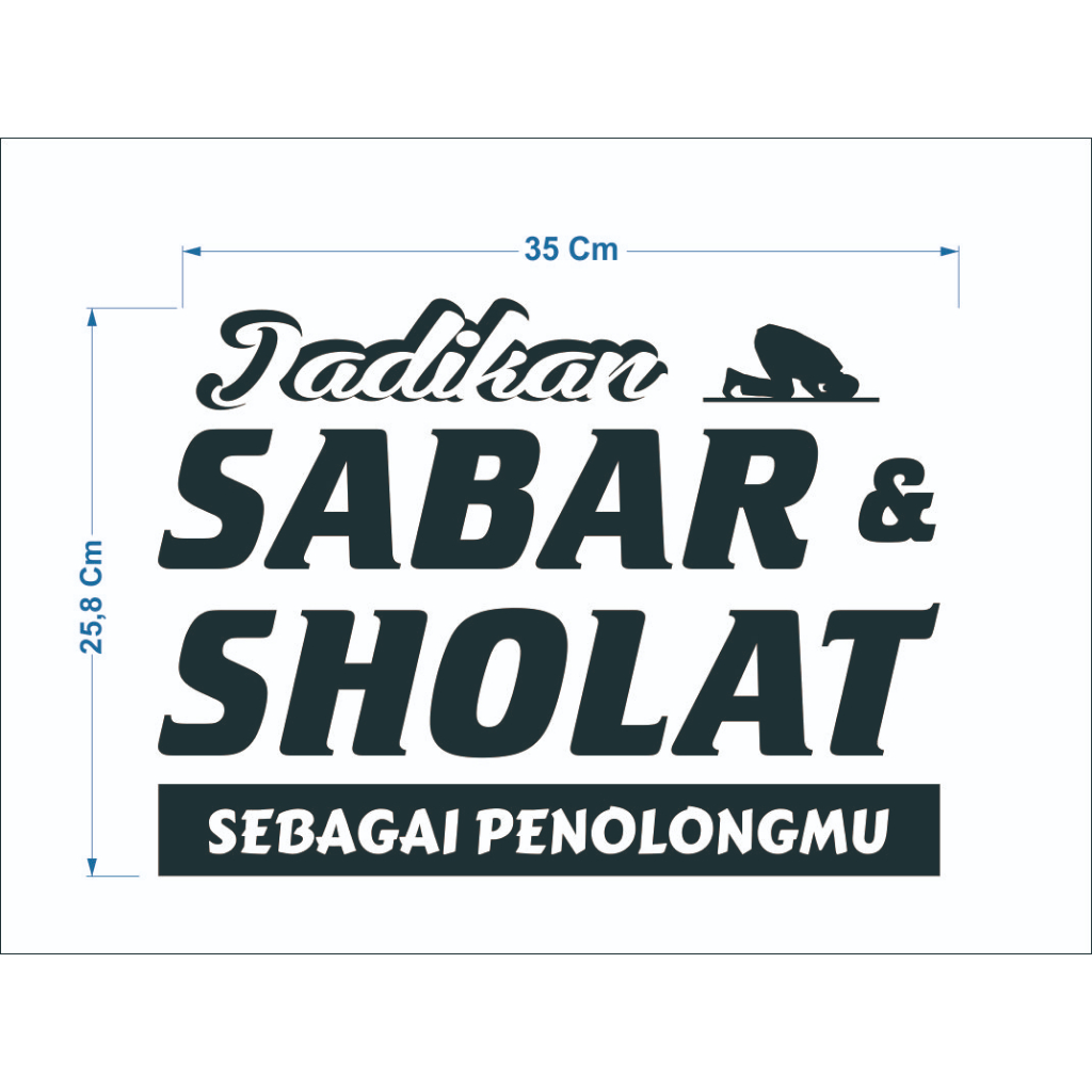 stiker cutting mobil truck kata-kata motivasi