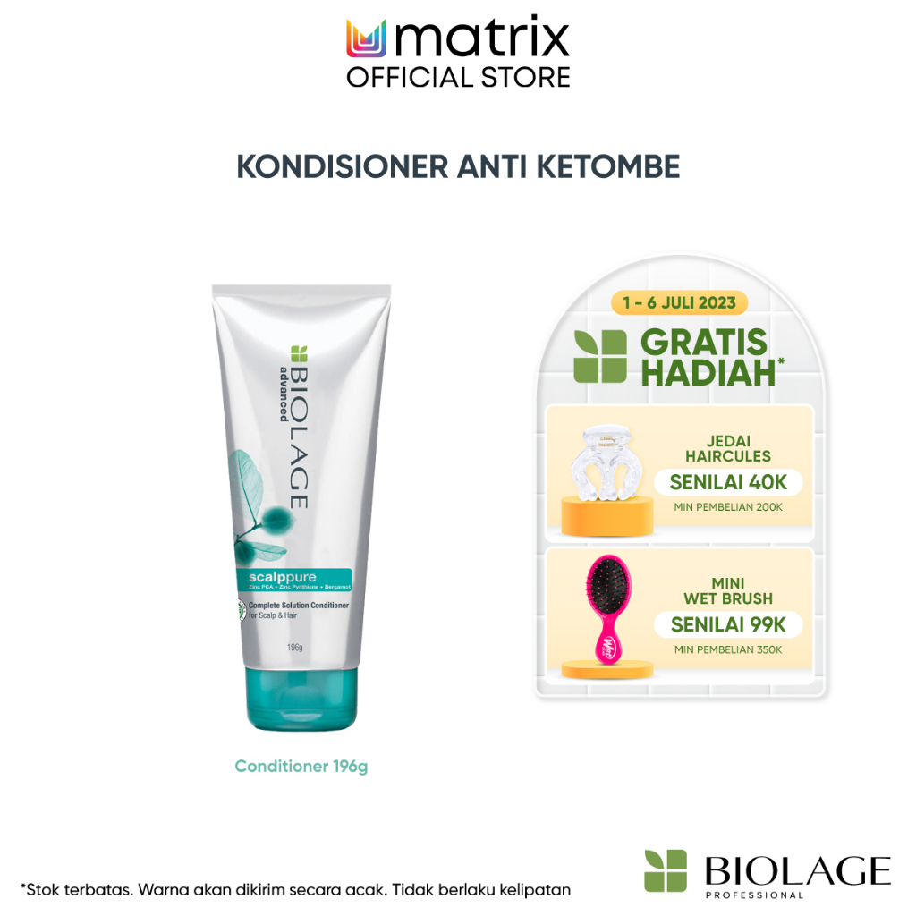 Biolage Scalppure Conditioner 196gr - Kondisioner Perawatan Kulit Kepala