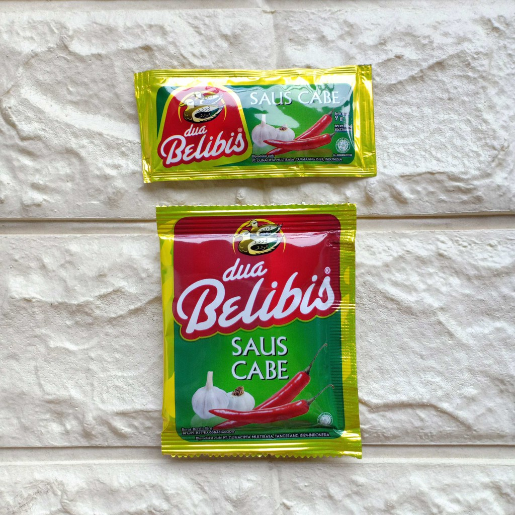 

Dua Belibis Saus Cabe Sachet 9gr