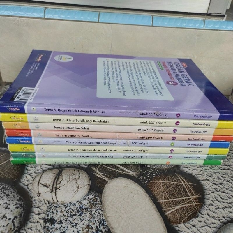 Buku Tematik Terpadu JSIT - SDIT Kelas 5/V - K13 Original