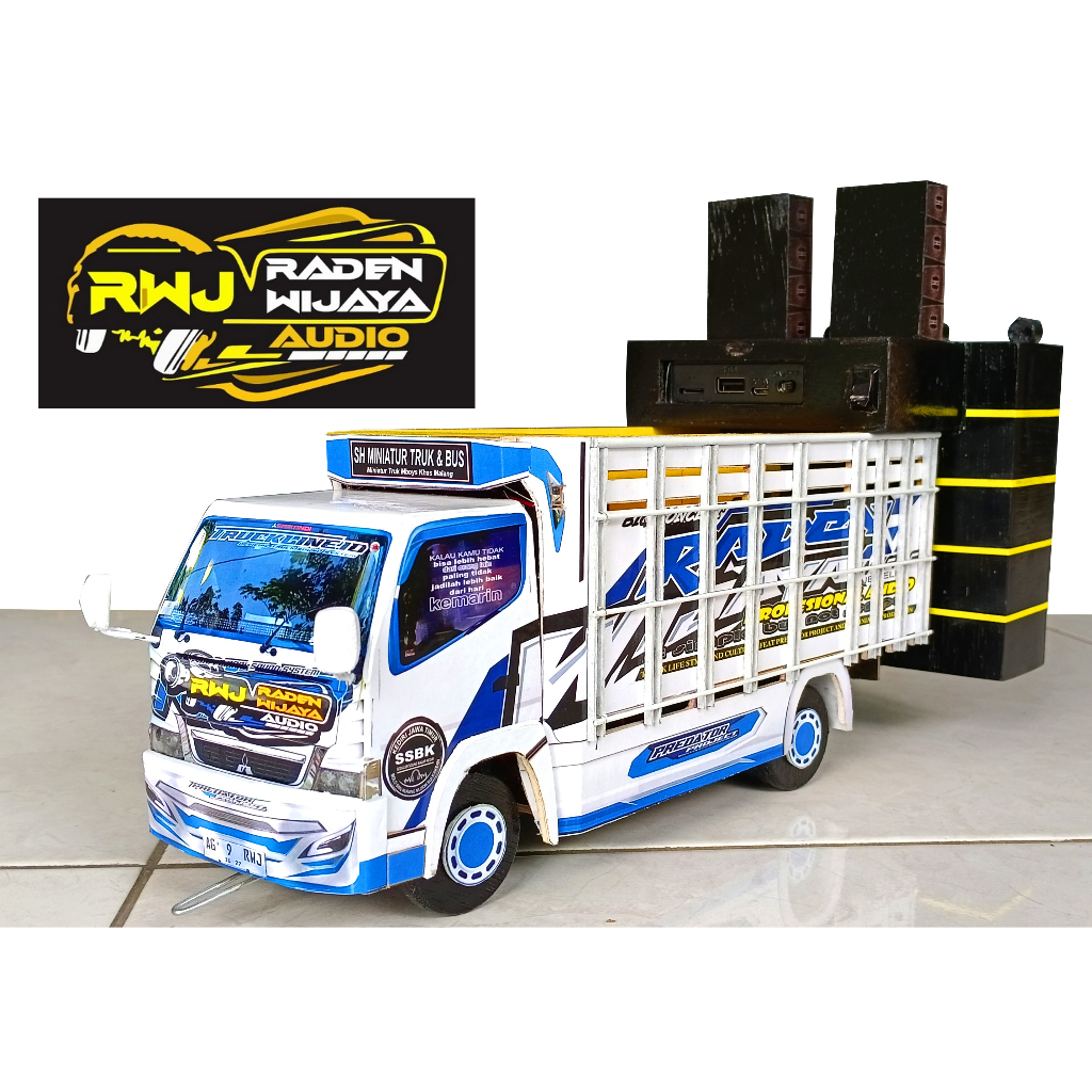 Miniatur Truk Sound RWJ Raden Wijaya Audio