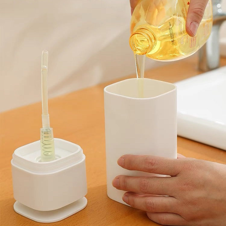(clashop)Push Dish Soap Detergent Pump Bottle / Botol Pump Sabun Cuci Piring Minimalis
