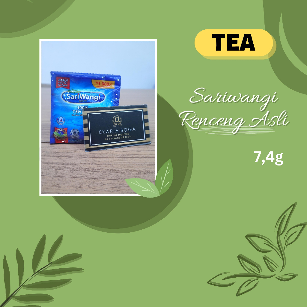 

TEH | TEH SARIWANGI | SARIWANGI TEH ASLI | SARIWANGI RENCENG ASLI 7,4GR