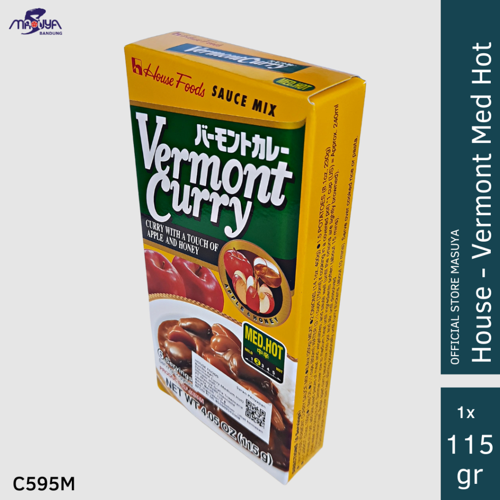 

Vermont Curry Medium Hot 115 gr