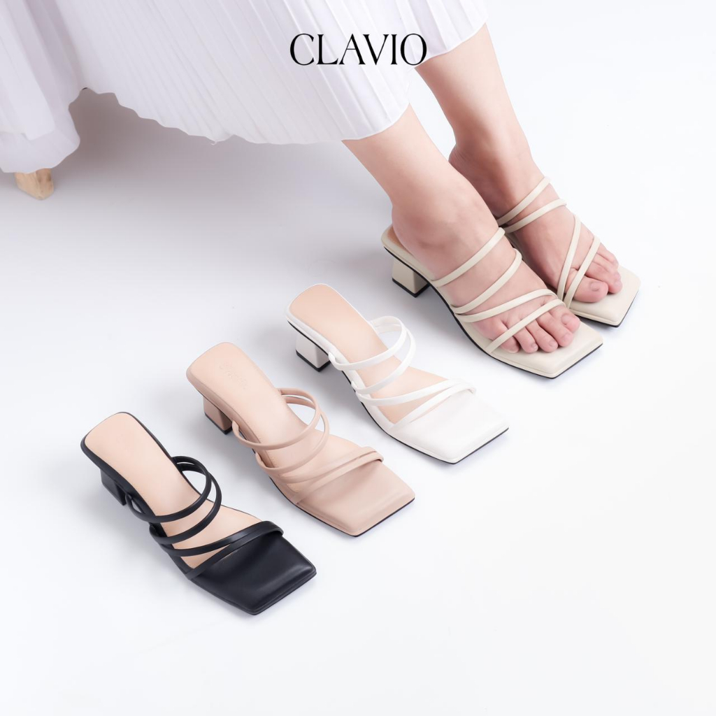 CLAVIO Rasya Heels