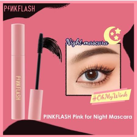 ^ KYRA ^ Pinkflash Maskara Curl Mascara Waterproof OhMyWink Maskara Day &amp; Night Lengthening Volume Longlasting